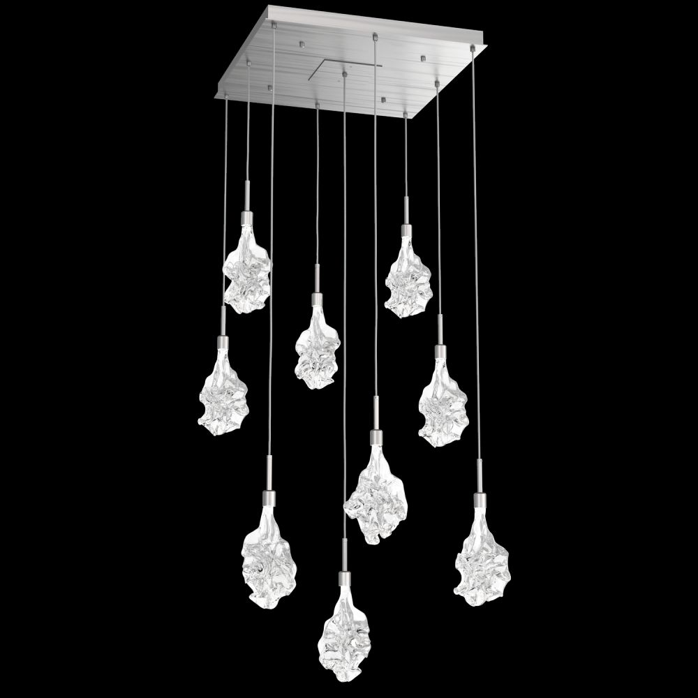 Blossom Square 9pc Multi-Pendant