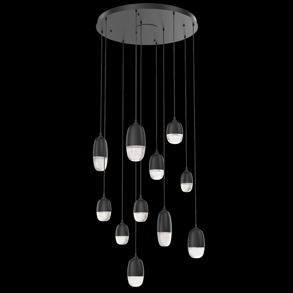 Pebble Round 11pc Multi-Pendant