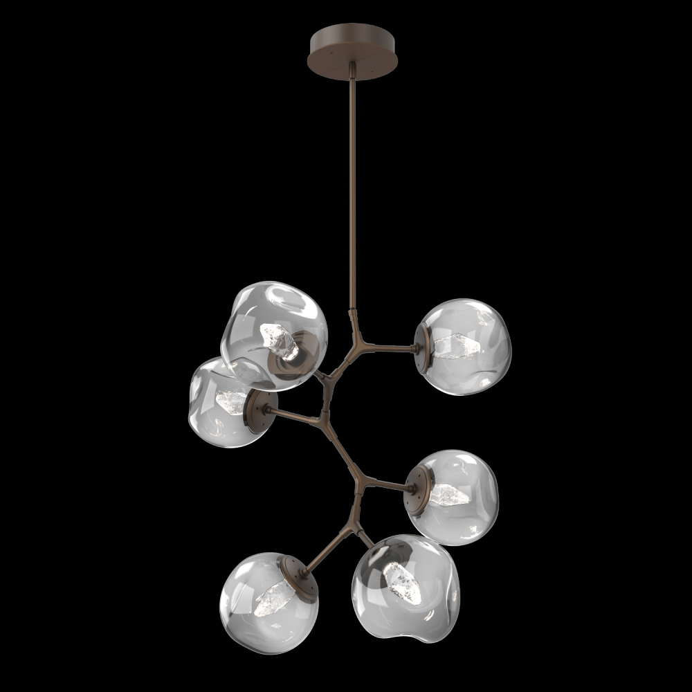 Luna 6pc Vine-Flat Bronze-Geo Inner