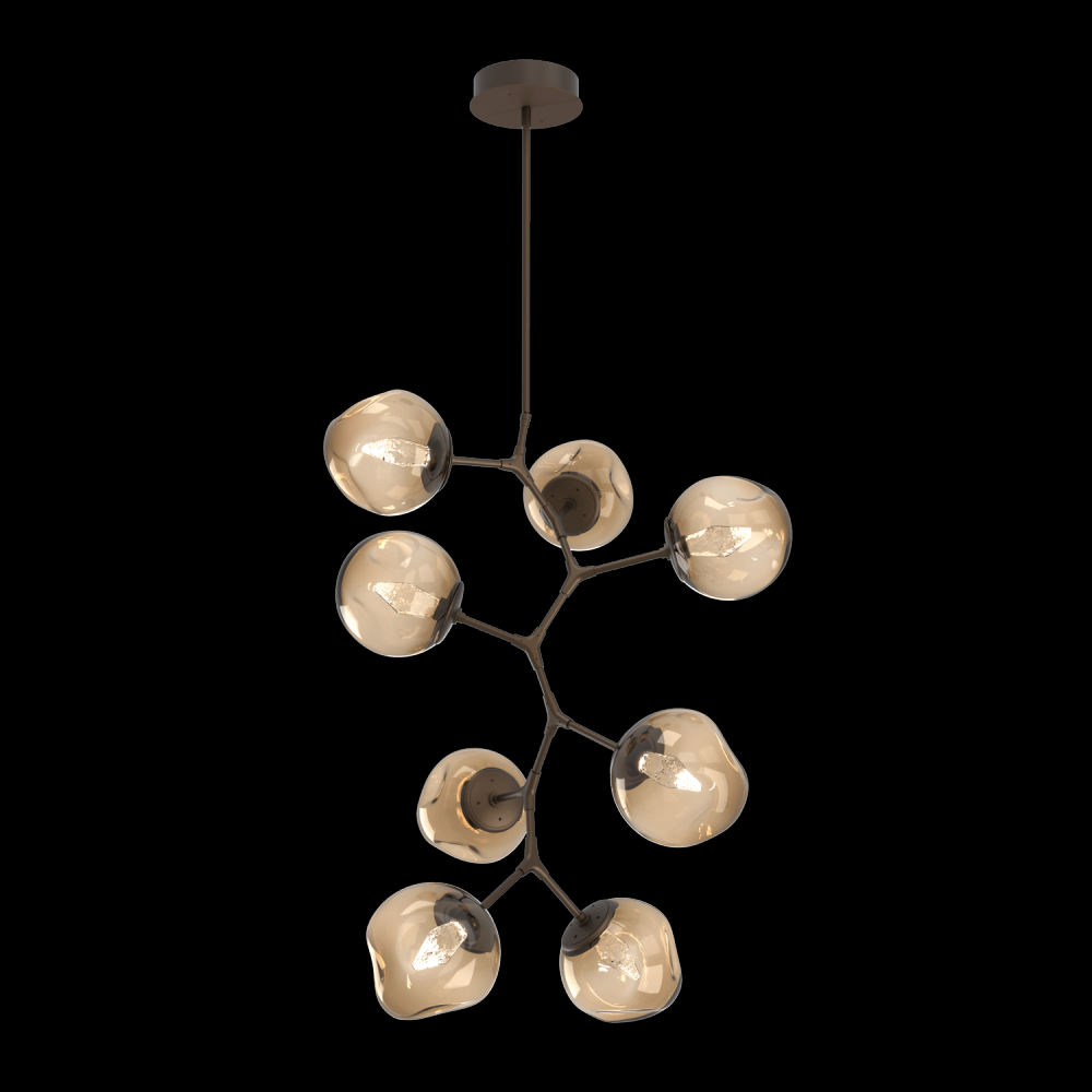 Luna 8pc Vine-Flat Bronze-Geo Inner