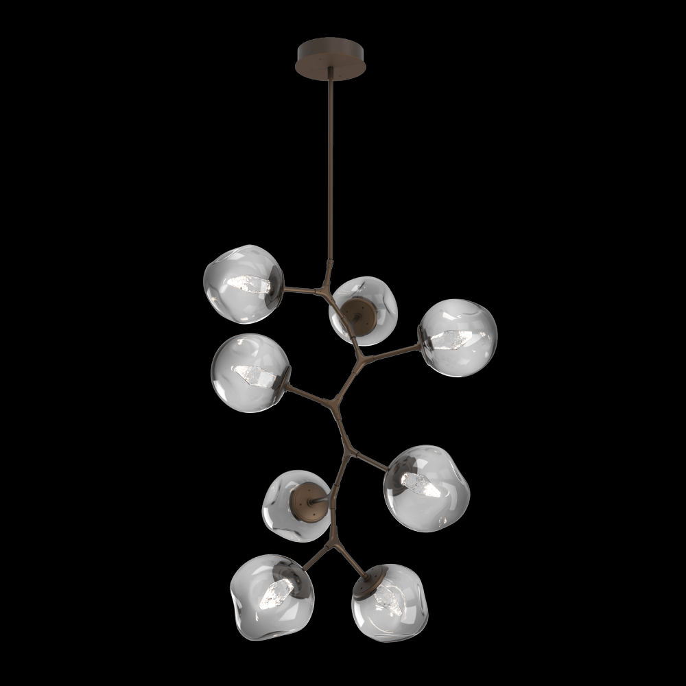 Luna 8pc Vine-Flat Bronze-Geo Inner