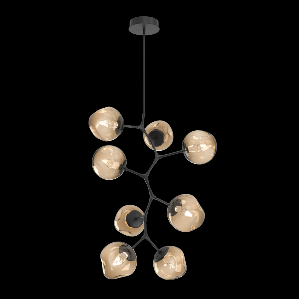 Luna 8pc Vine-Matte Black-Geo Inner