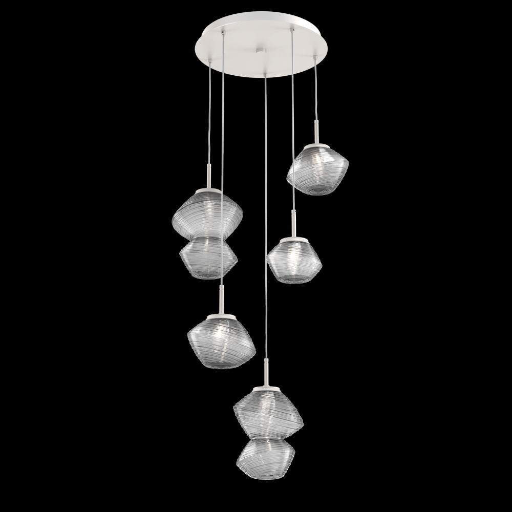 Mesa Round 5pc Multi-Pendant