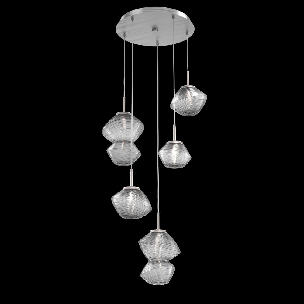 Mesa Round 5pc Multi-Pendant