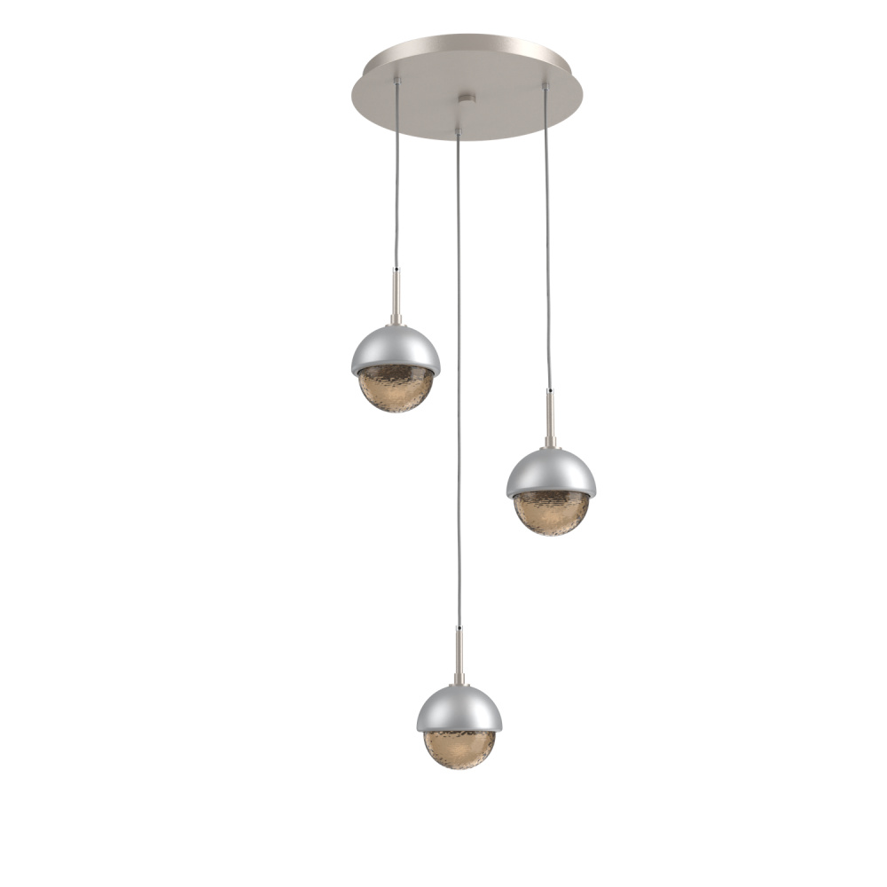 Cabochon Round 3pc Multi-Pendant