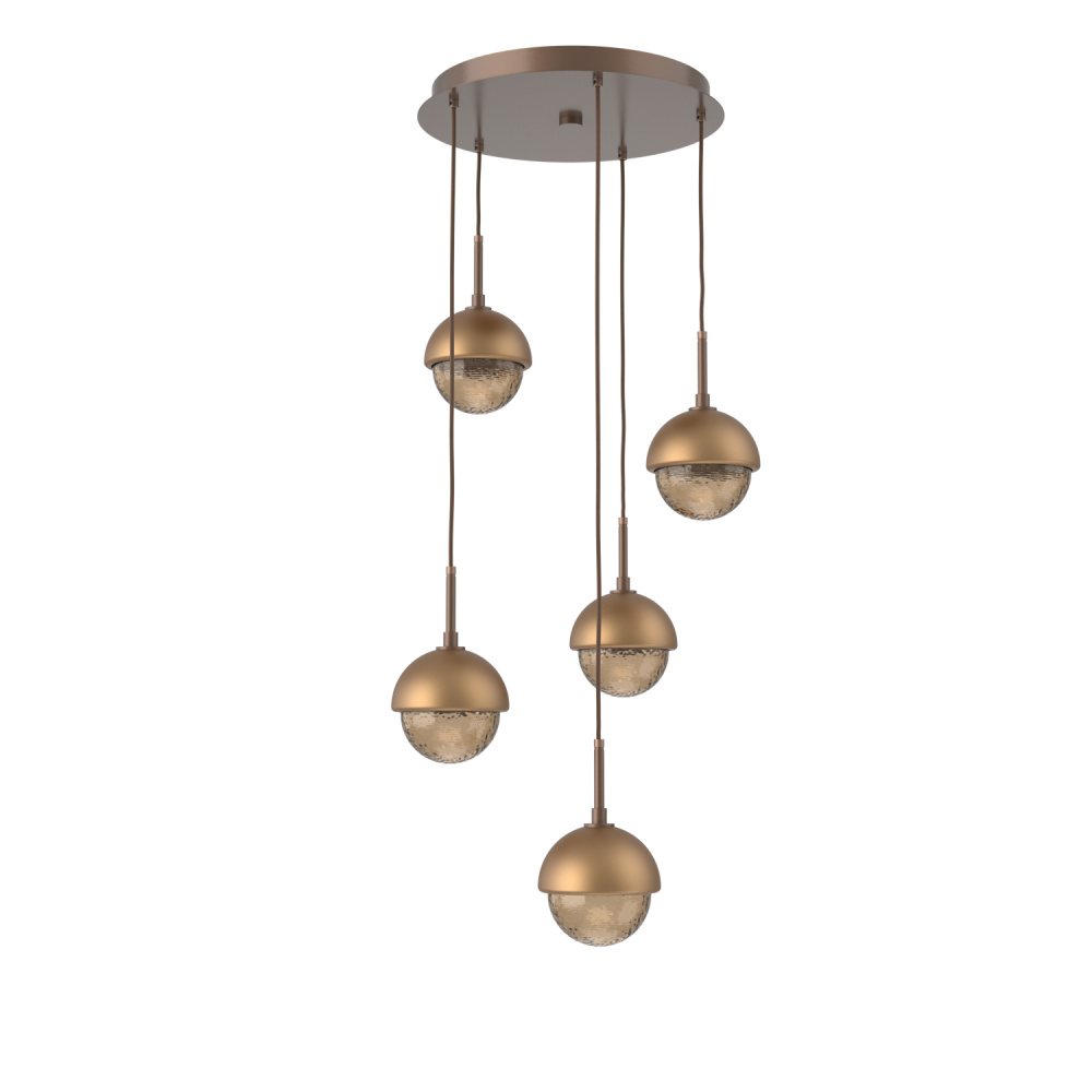 Cabochon Round 5pc Multi-Pendant