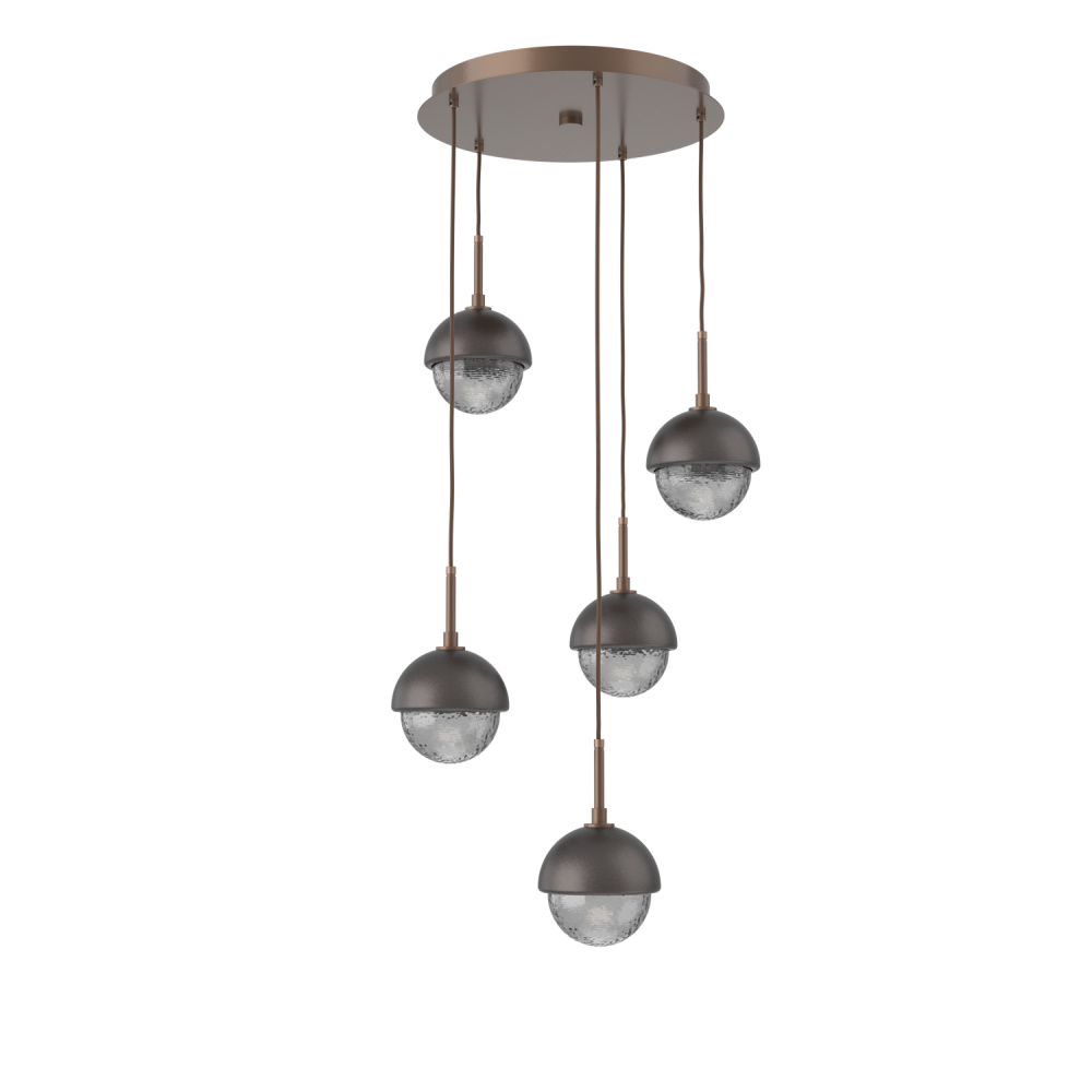 Cabochon Round 5pc Multi-Pendant