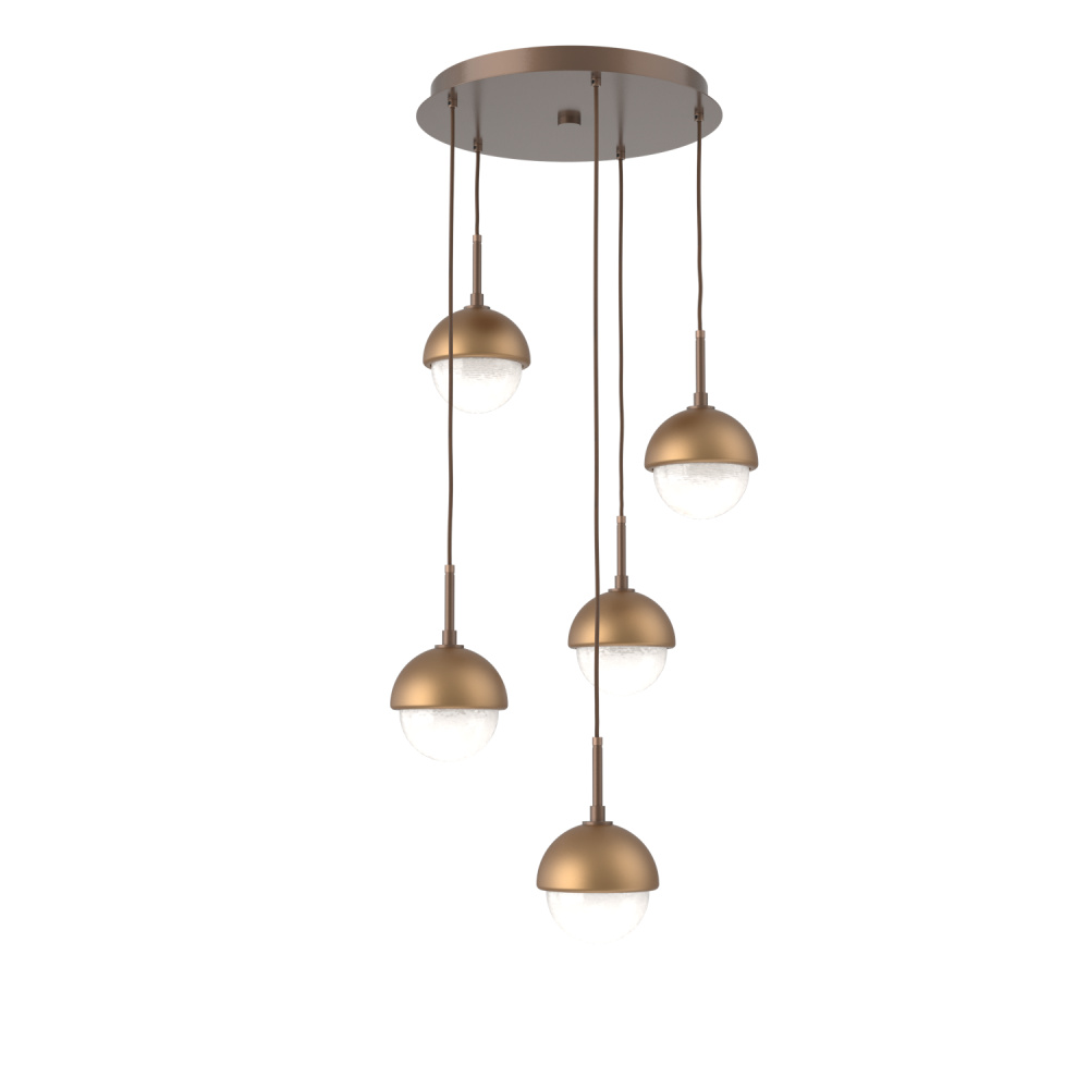 Cabochon Round 5pc Multi-Pendant