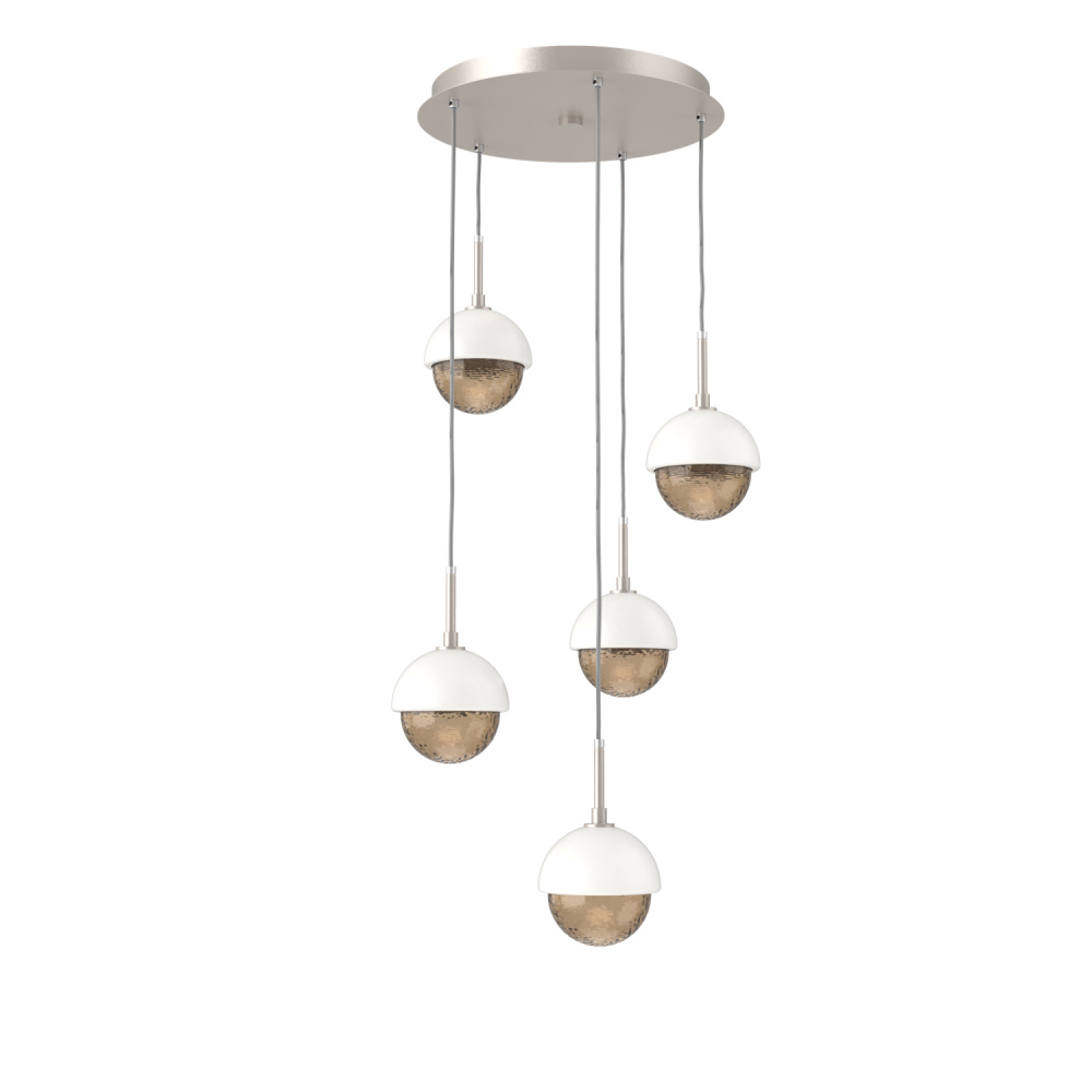 Cabochon Round 5pc Multi-Pendant