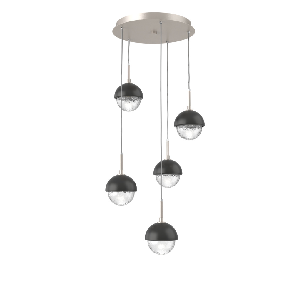 Cabochon Round 5pc Multi-Pendant