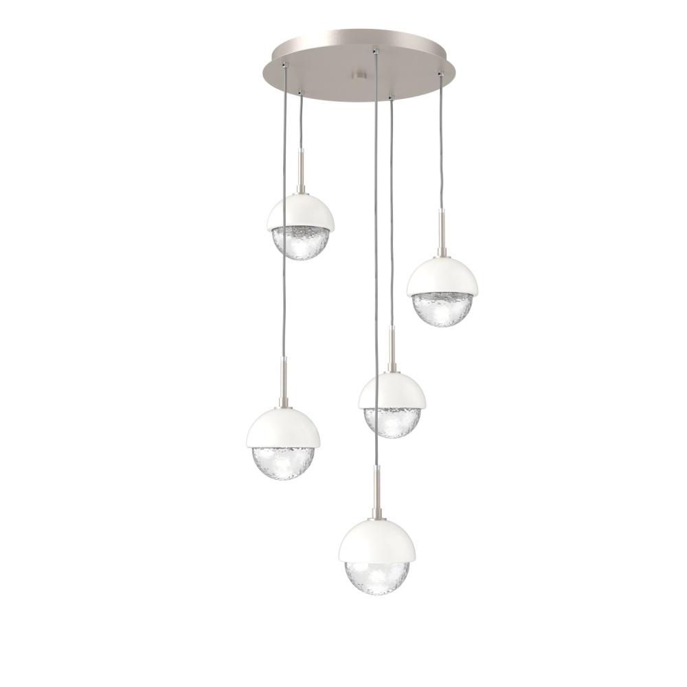 Cabochon Round 5pc Multi-Pendant