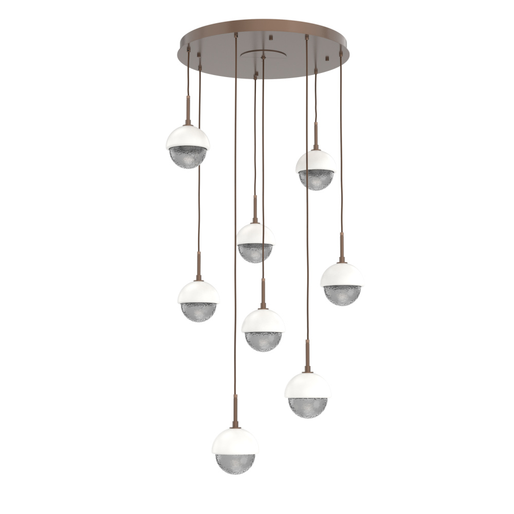 Cabochon Round 8pc Multi-Pendant