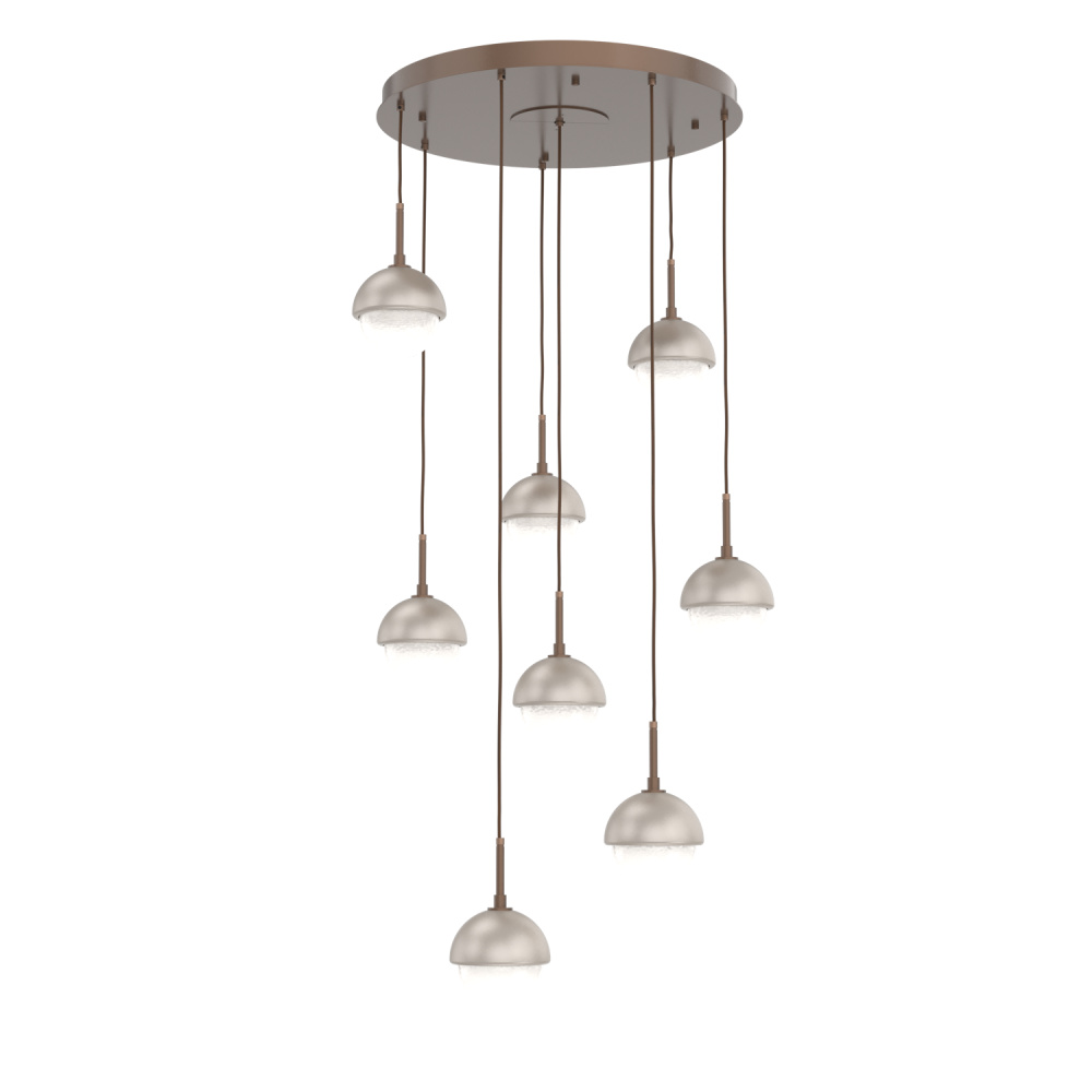 Cabochon Round 8pc Multi-Pendant