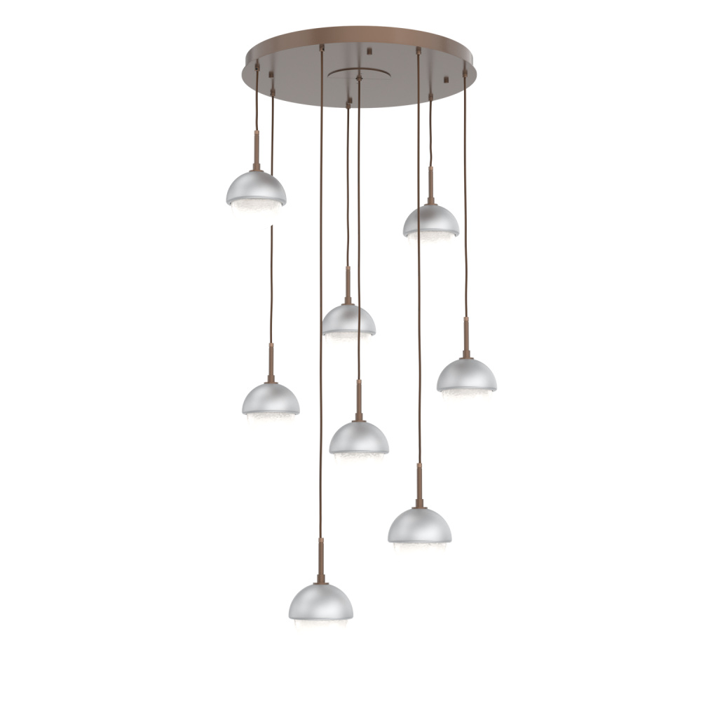 Cabochon Round 8pc Multi-Pendant