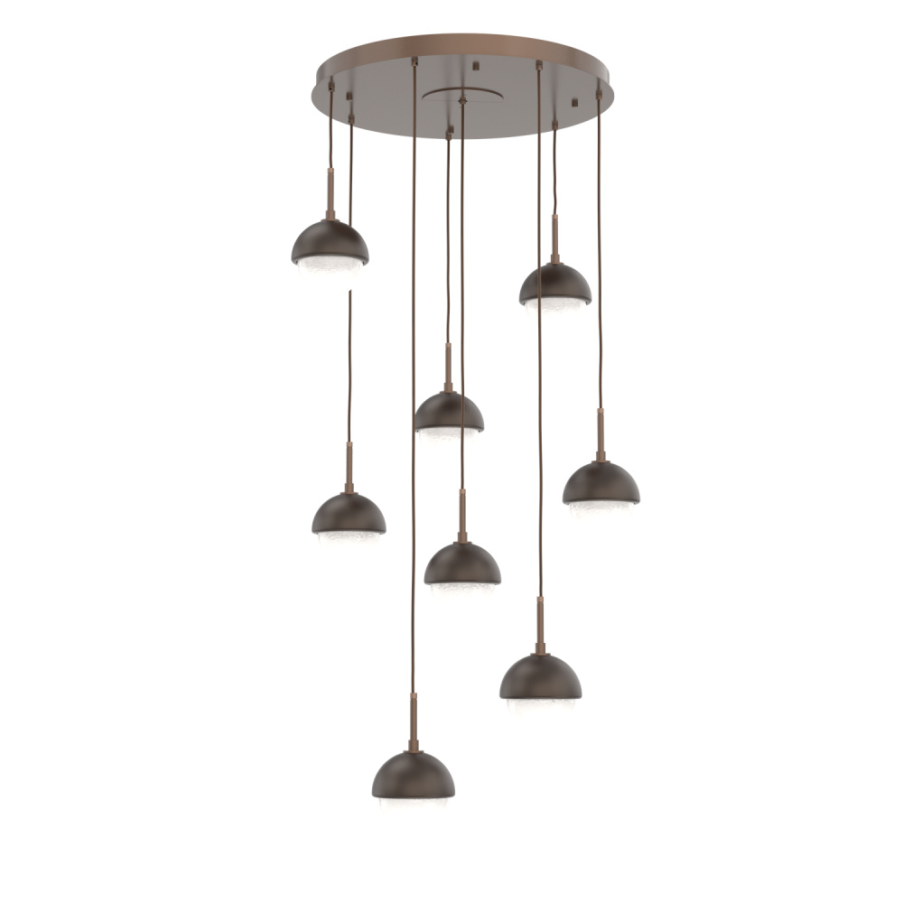 Cabochon Round 8pc Multi-Pendant