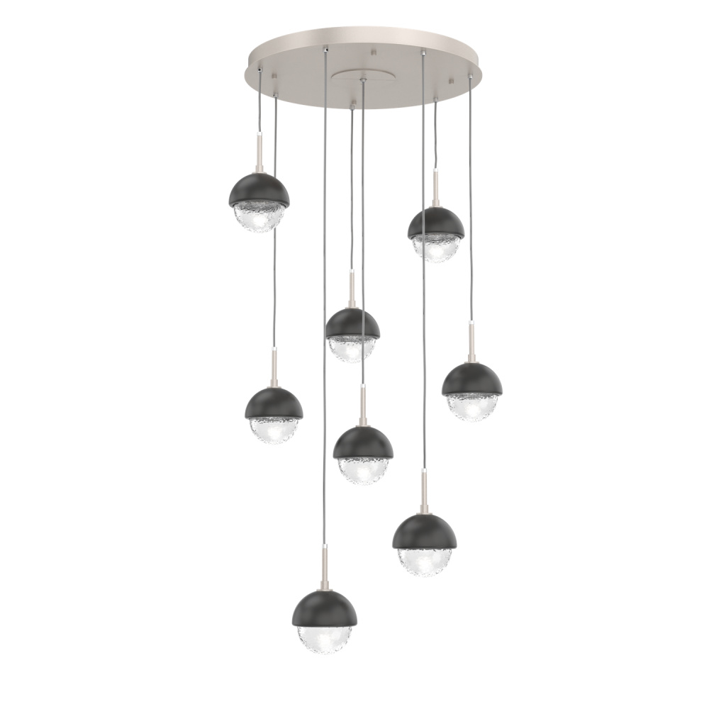 Cabochon Round 8pc Multi-Pendant