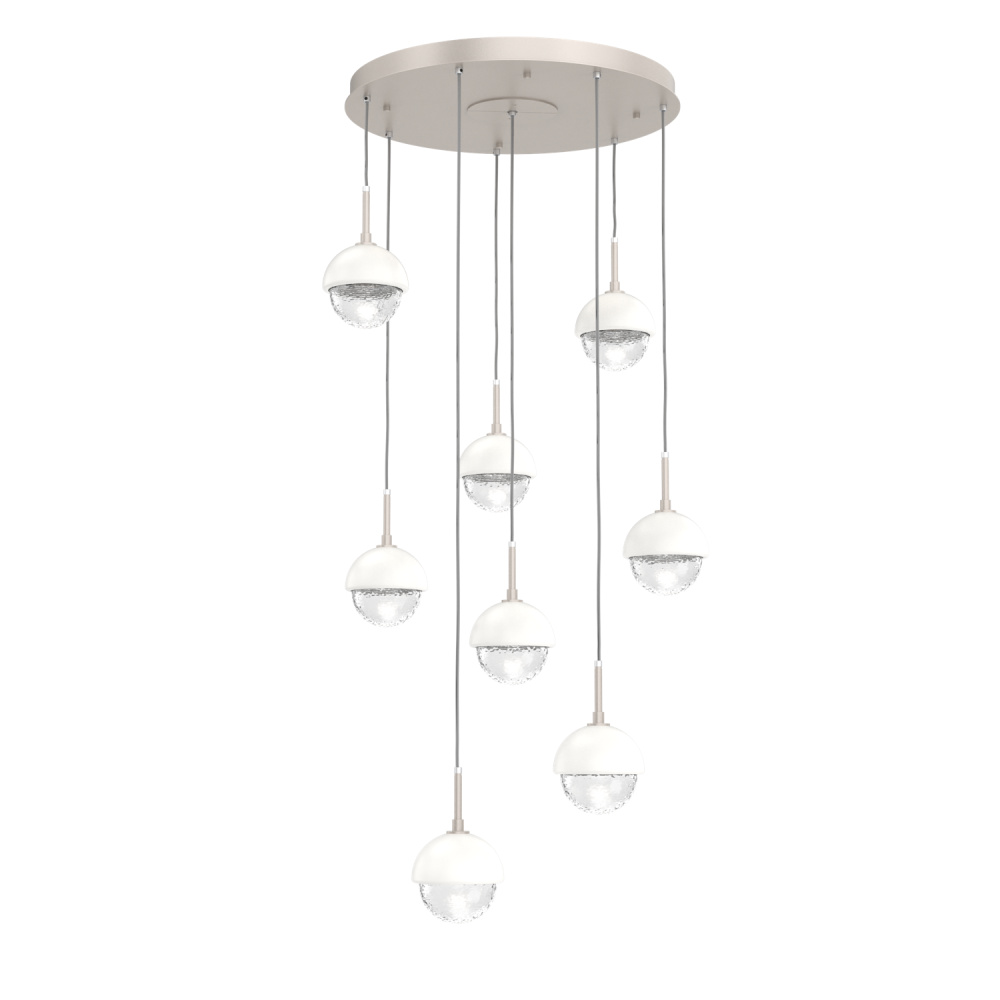 Cabochon Round 8pc Multi-Pendant