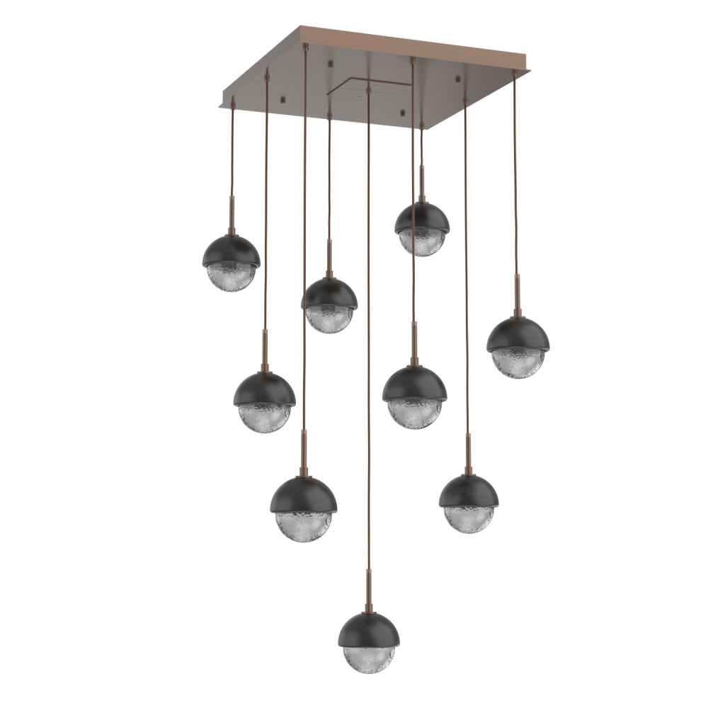 Cabochon Square 9pc Multi-Pendant