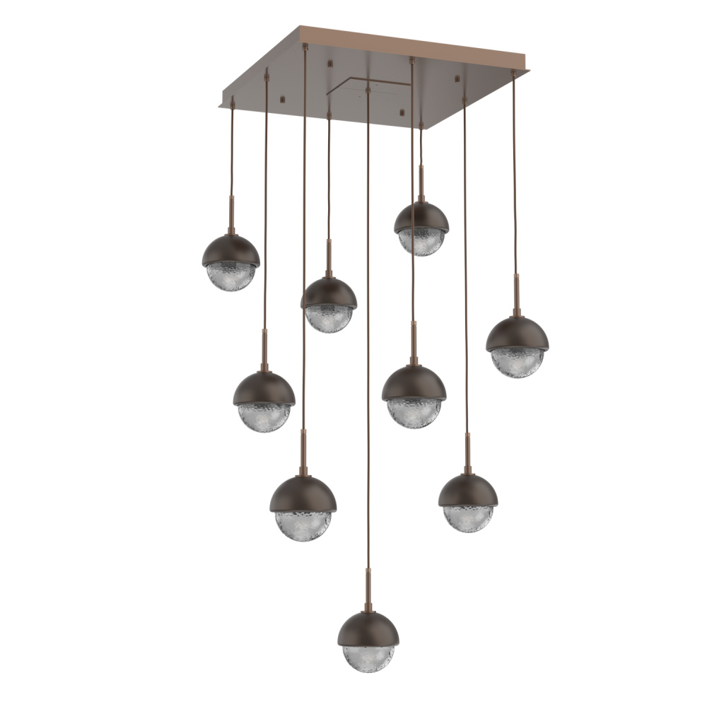 Cabochon Square 9pc Multi-Pendant