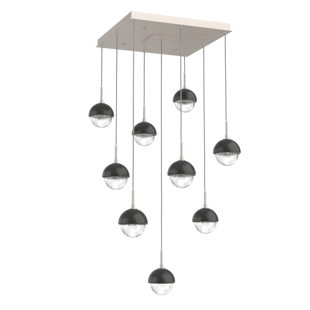 Cabochon Square 9pc Multi-Pendant