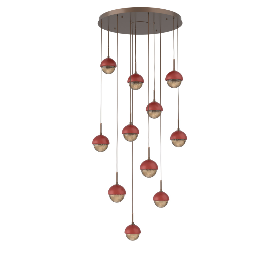 Cabochon Round 11pc Multi-Pendant