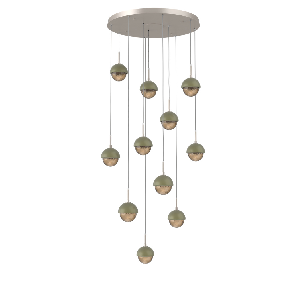 Cabochon Round 11pc Multi-Pendant