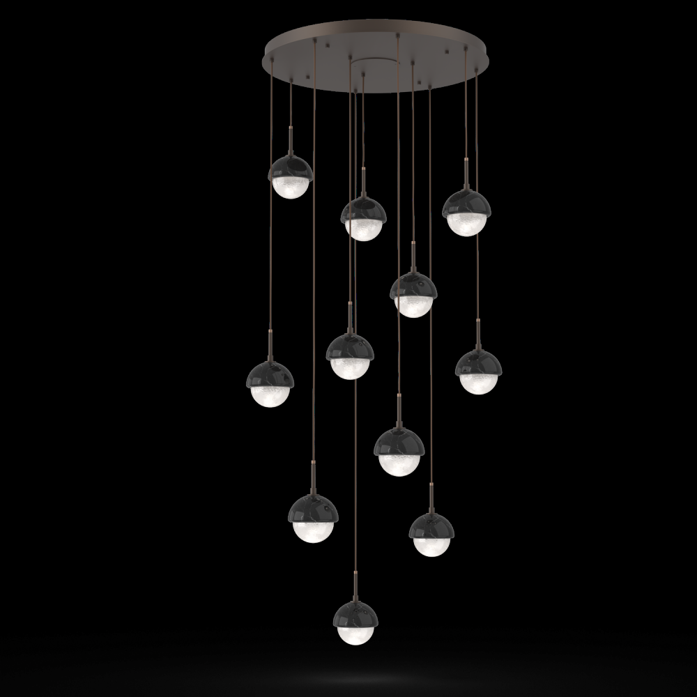 Cabochon Round 11pc Multi-Pendant