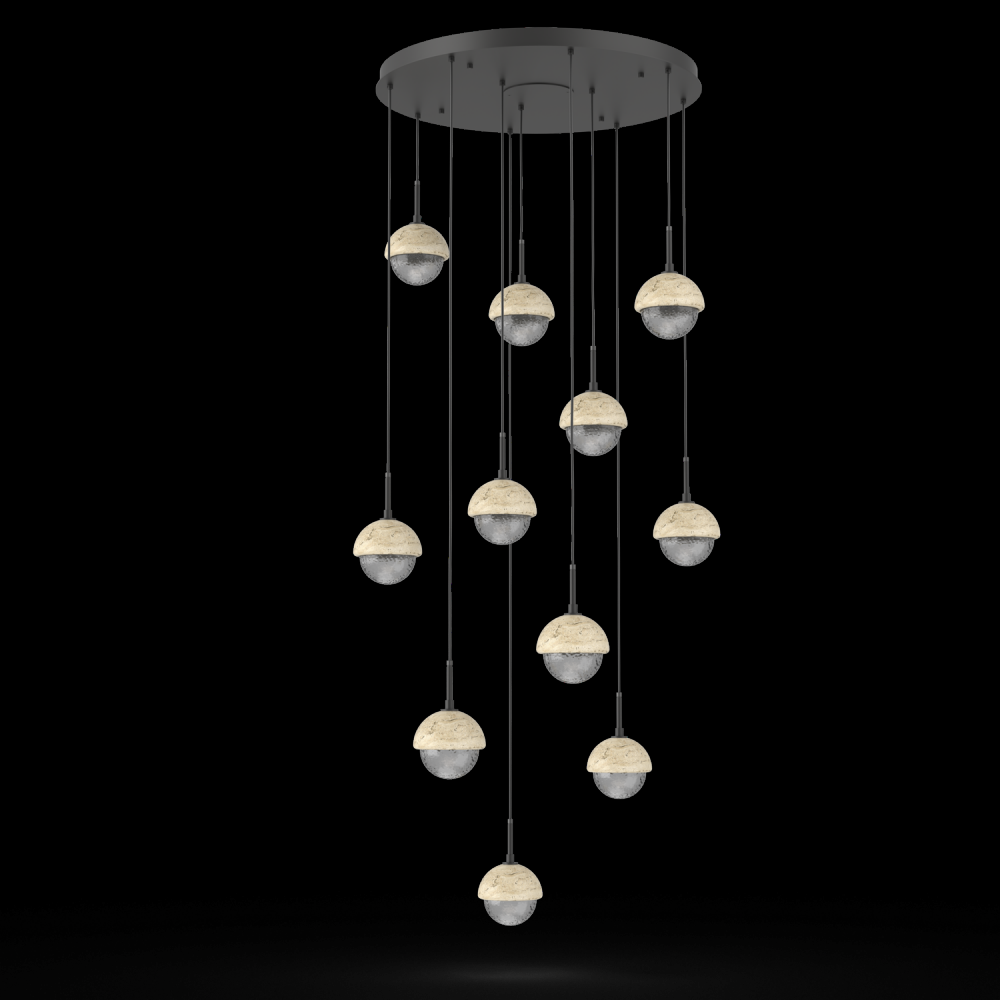 Cabochon Round 11pc Multi-Pendant