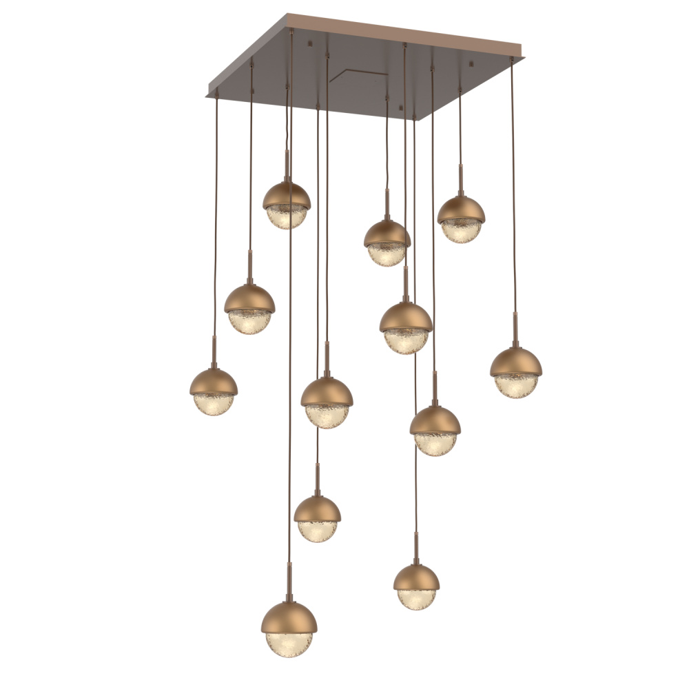 Cabochon Square 12pc Multi-Pendant