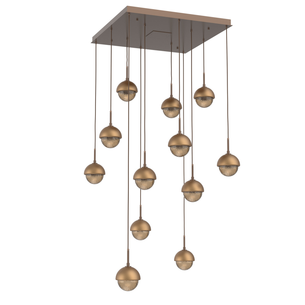 Cabochon Square 12pc Multi-Pendant