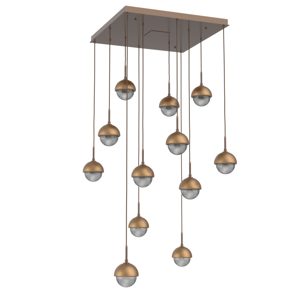 Cabochon Square 12pc Multi-Pendant