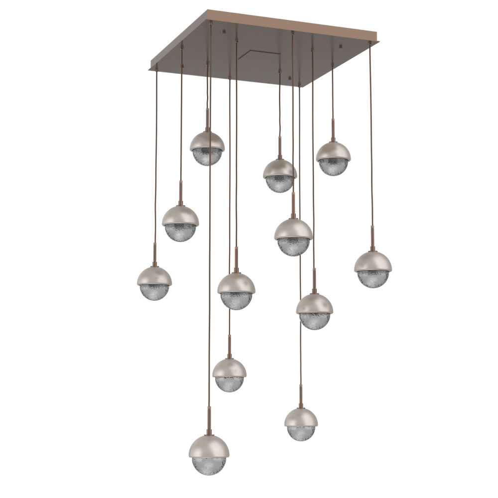 Cabochon Square 12pc Multi-Pendant