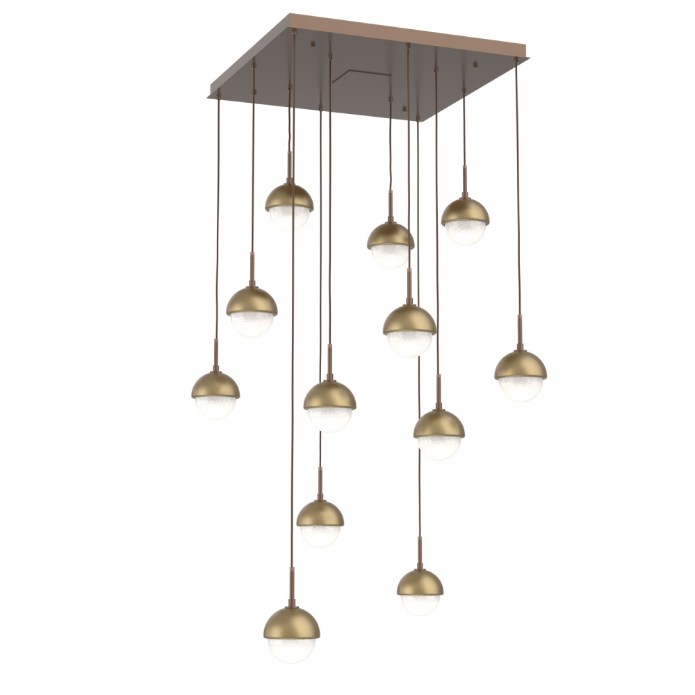 Cabochon Square 12pc Multi-Pendant