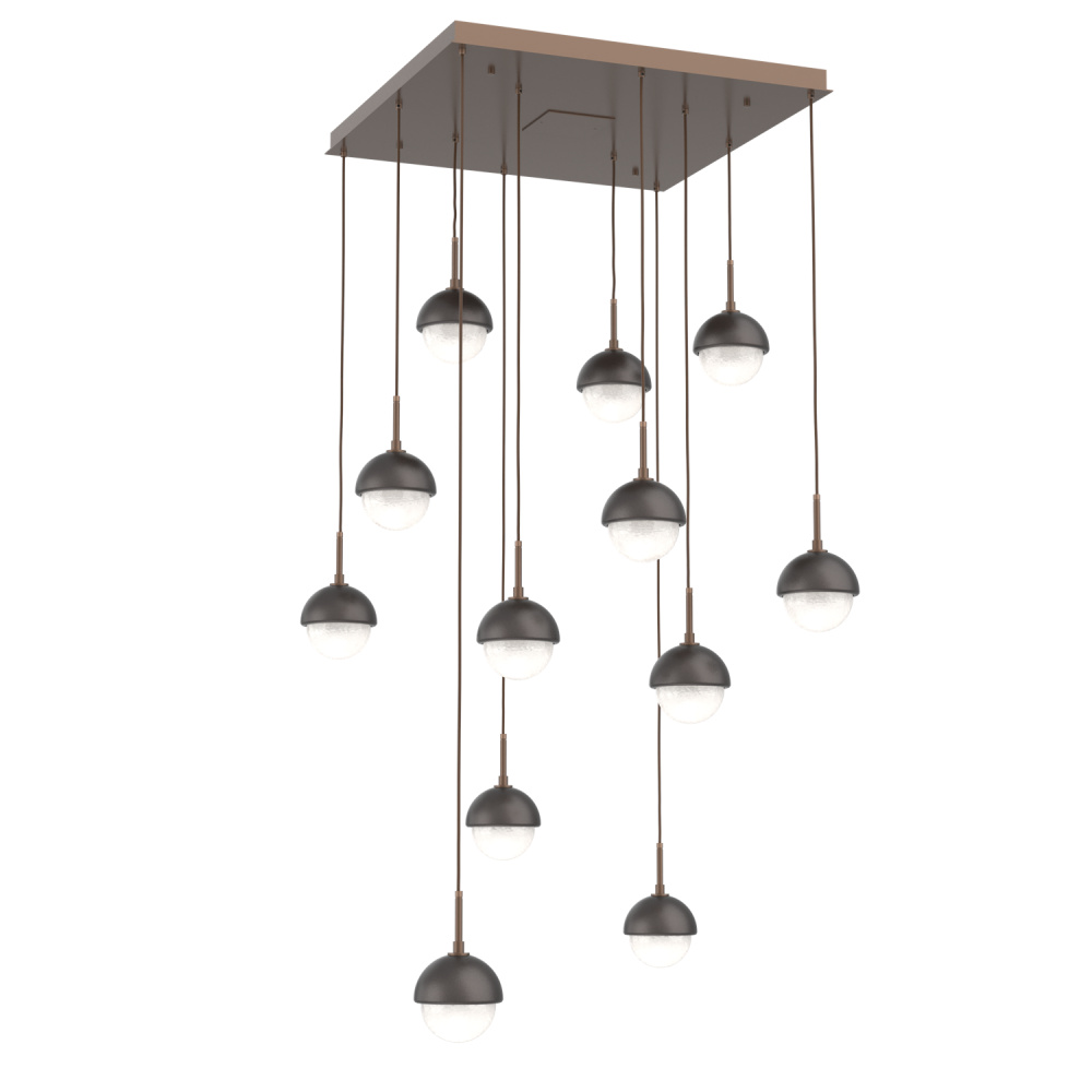 Cabochon Square 12pc Multi-Pendant