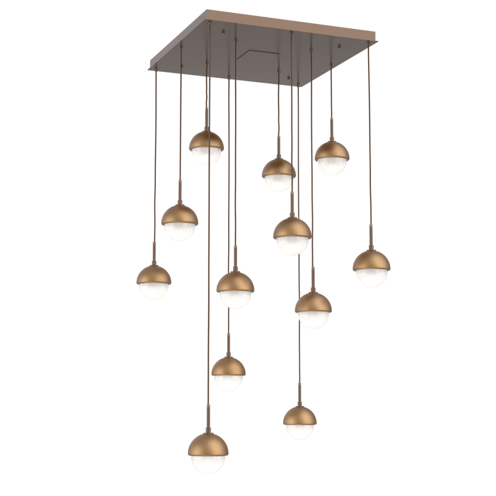 Cabochon Square 12pc Multi-Pendant