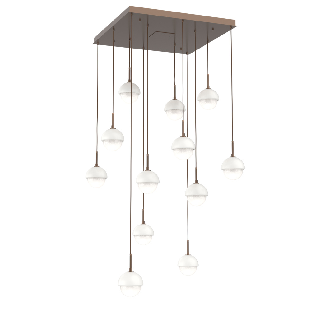 Cabochon Square 12pc Multi-Pendant