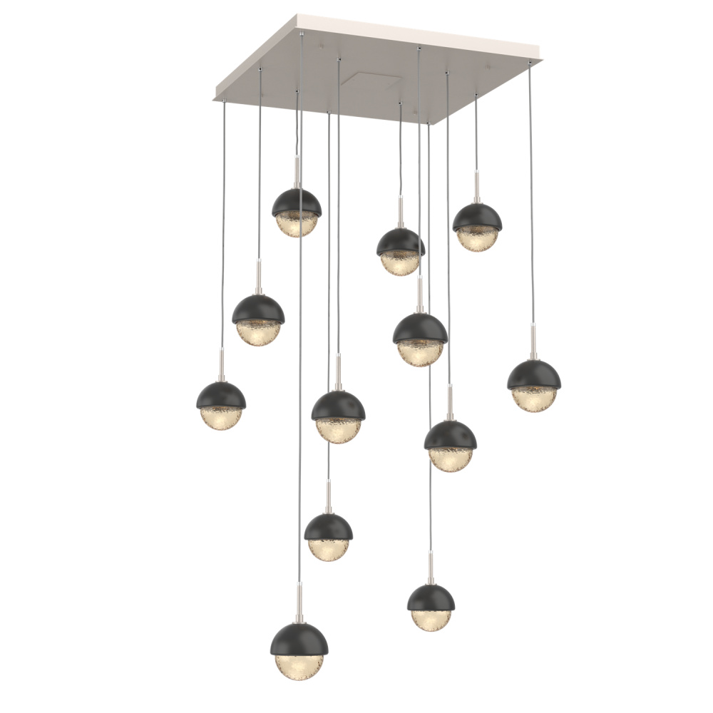 Cabochon Square 12pc Multi-Pendant