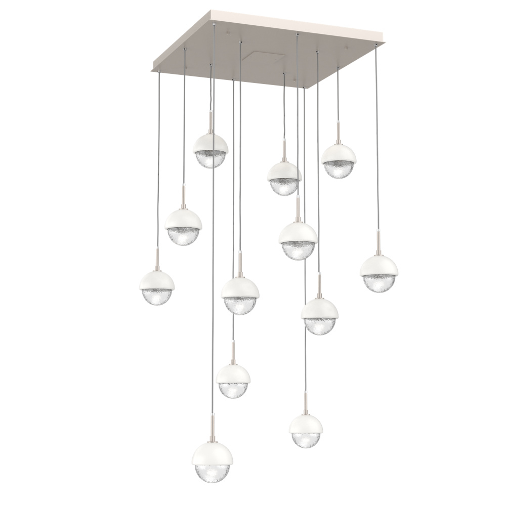 Cabochon Square 12pc Multi-Pendant