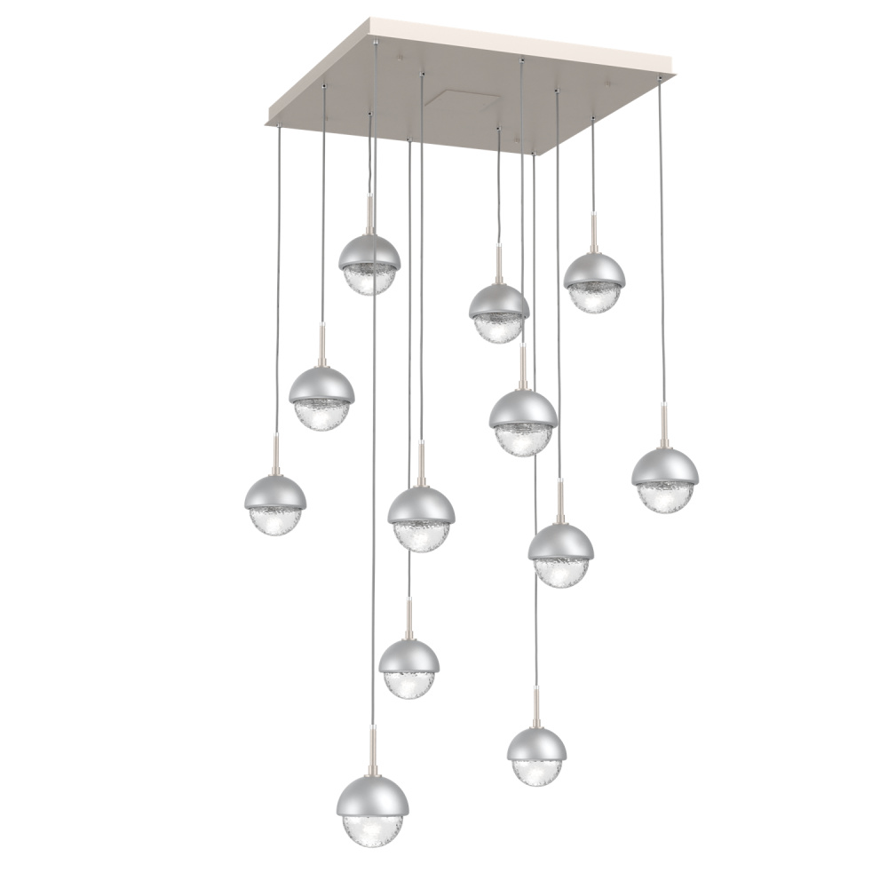 Cabochon Square 12pc Multi-Pendant