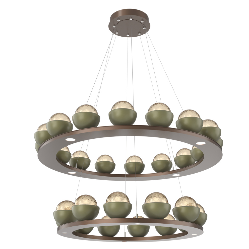 Cabochon Ring - Two-Tier