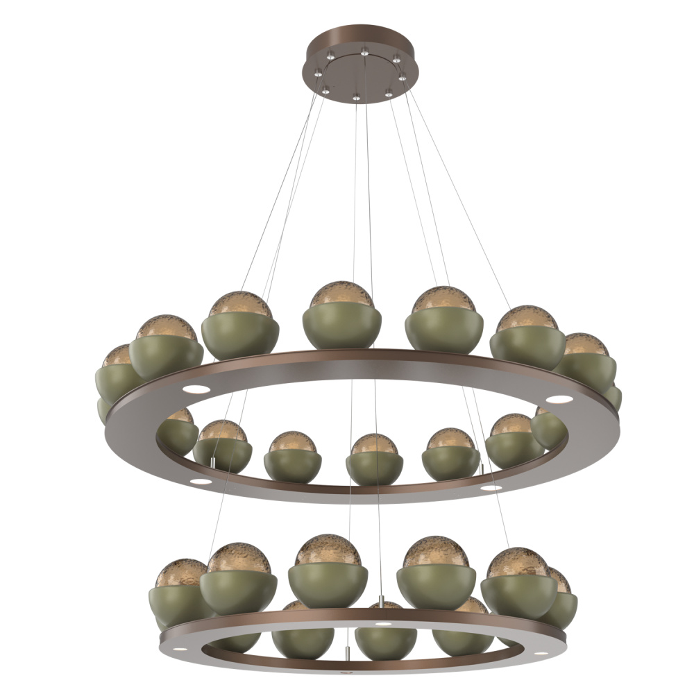 Cabochon Ring - Two-Tier