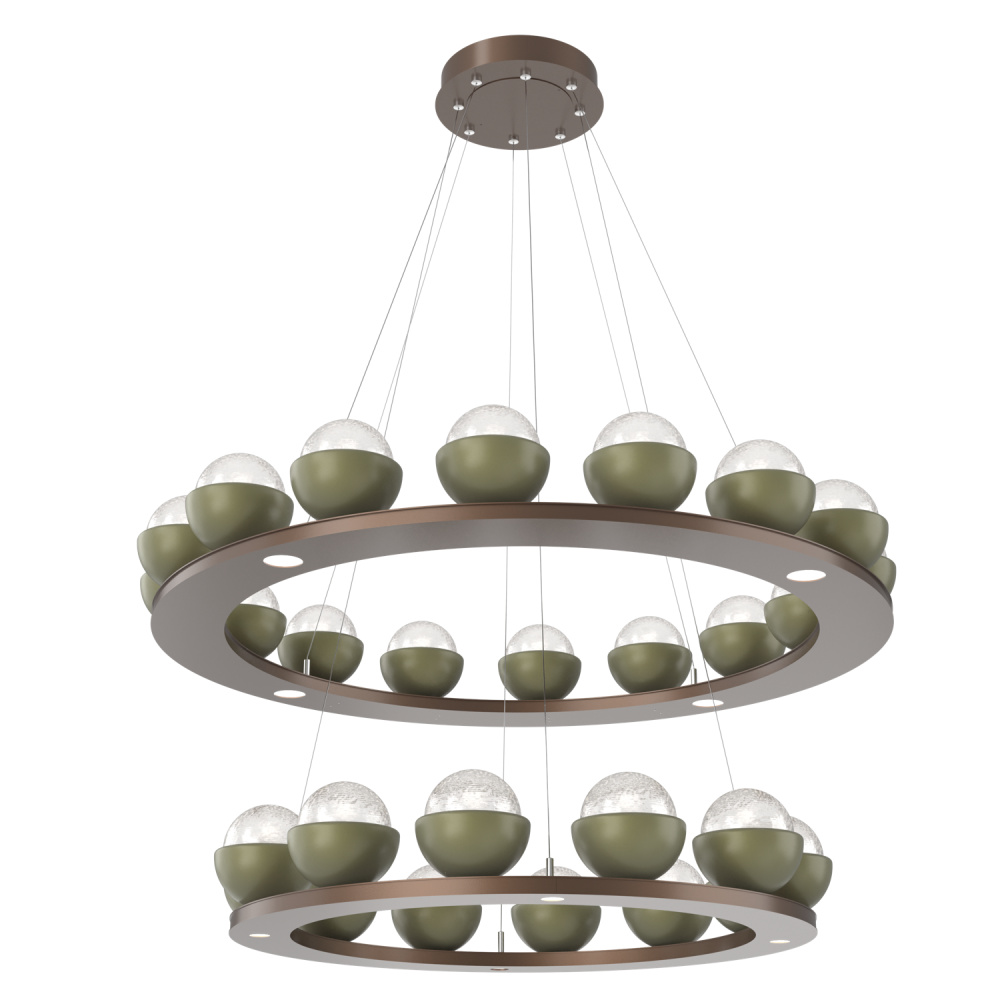 Cabochon Ring - Two-Tier