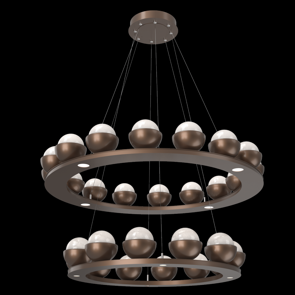 Cabochon Ring - Two-Tier