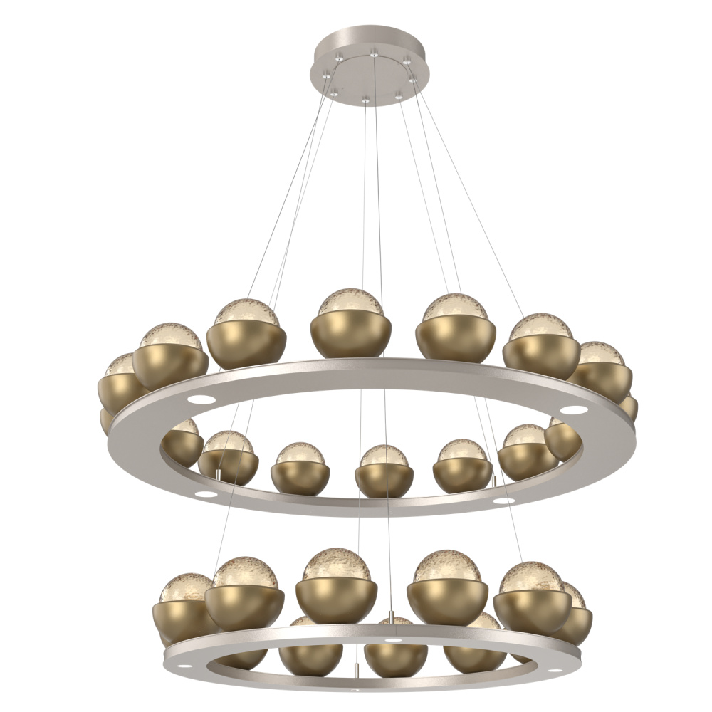 Cabochon Ring - Two-Tier