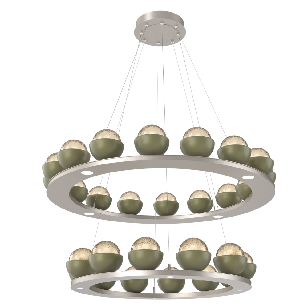 Cabochon Ring - Two-Tier