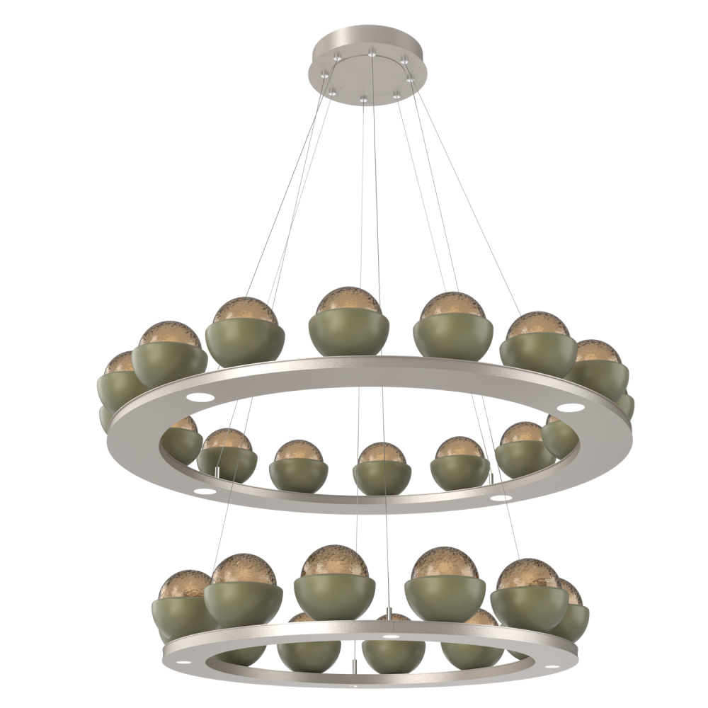 Cabochon Ring - Two-Tier