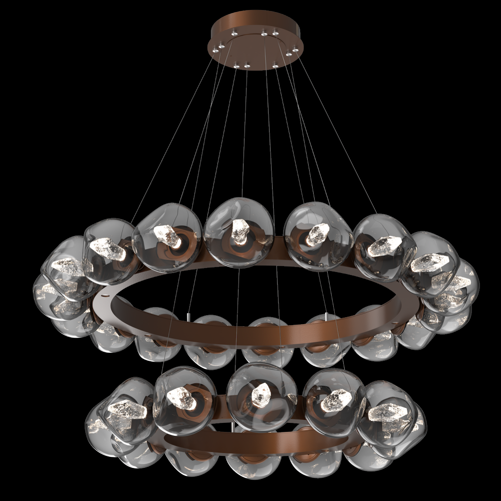 Luna Two-Tier Radial Ring