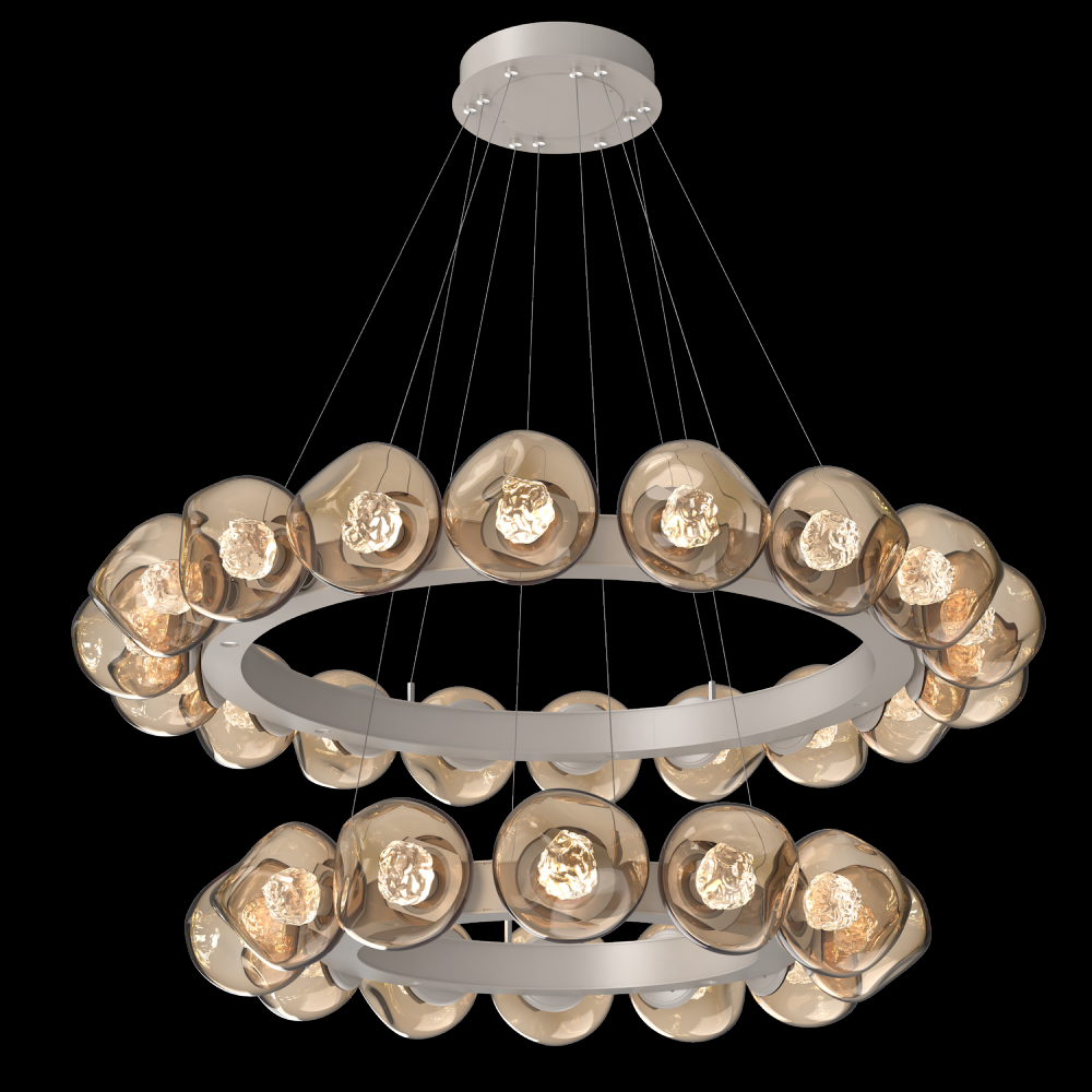 Luna Two-Tier Radial Ring