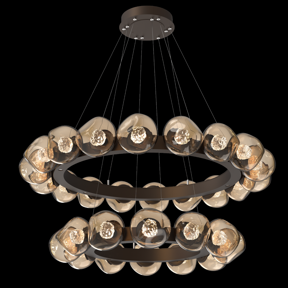 Luna Two-Tier Radial Ring