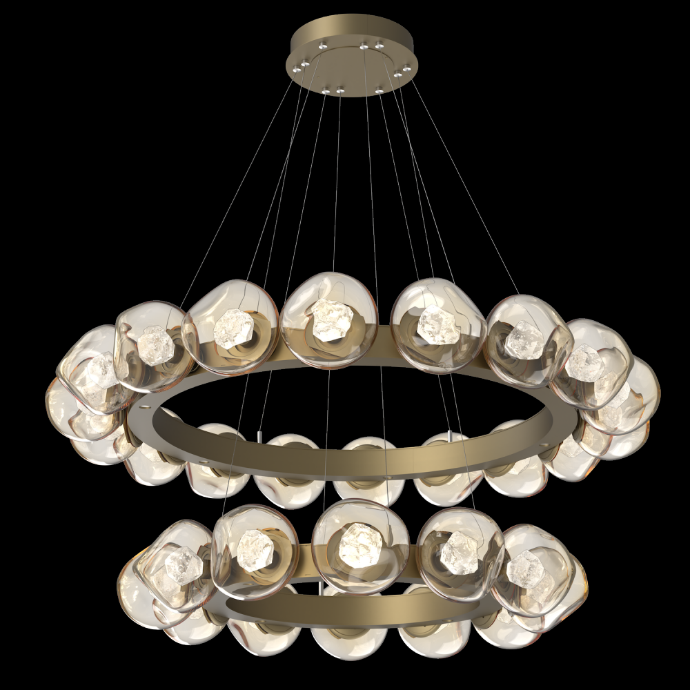 Luna Two-Tier Radial Ring